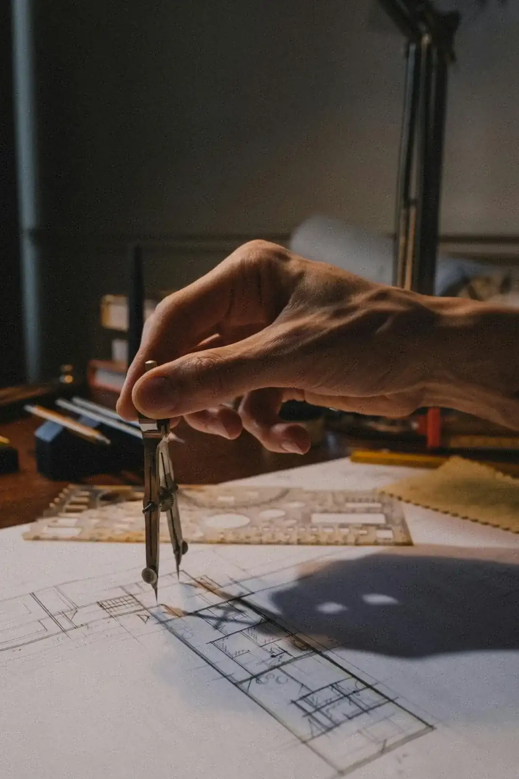 إعداد مخطط هندسي